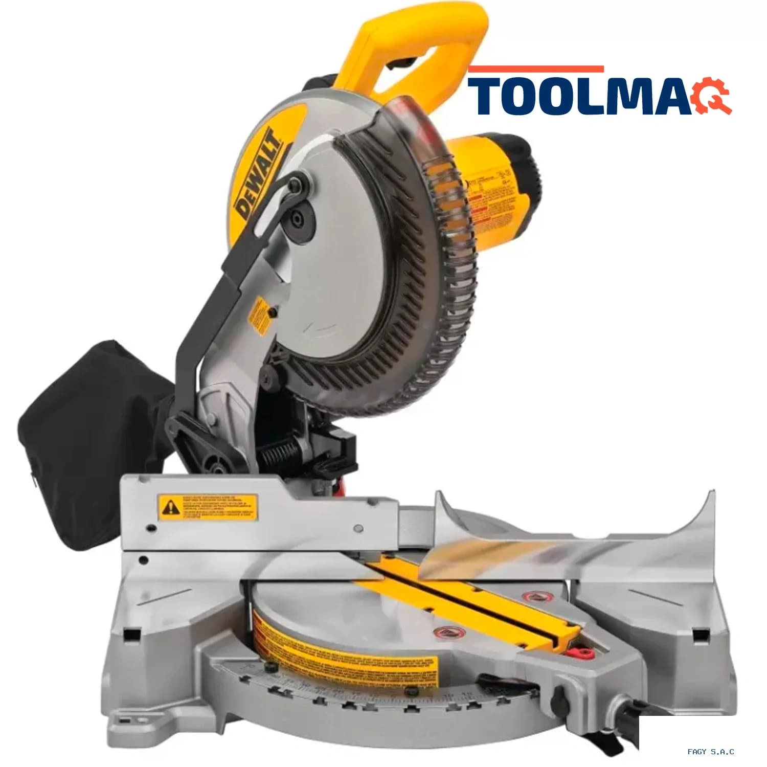 Sierra Ingleteadora 10" (254mm) 1600W Corte en 90° 89mm Dewalt DWS713-B2