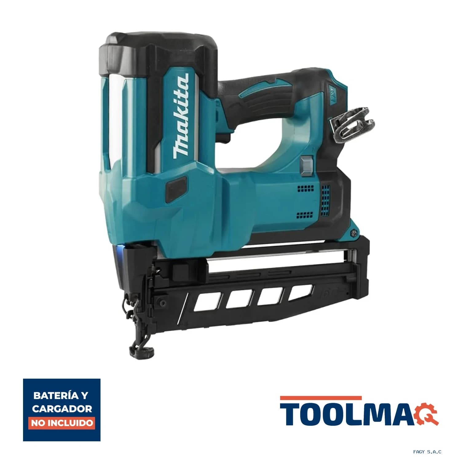 Clavadora 1" – 2 1/2" 18V LXT BL Calibre 16 Baretool Makita DBN600Z
