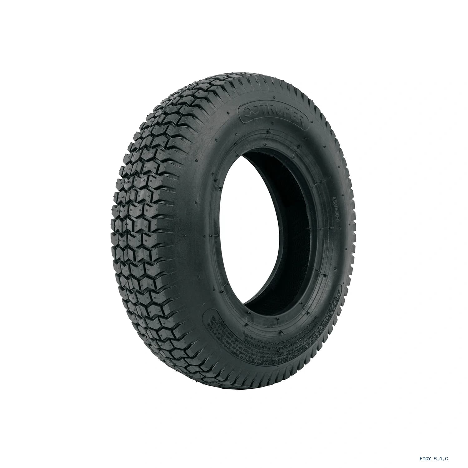 Llanta neumática reforzada 16″ sin cámara Truper 11850 - Truper