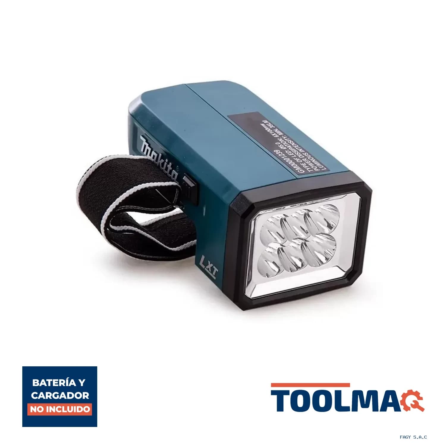 Linterna 6 Led LXT Inalámbrica 18V Compacta Makita DML186
