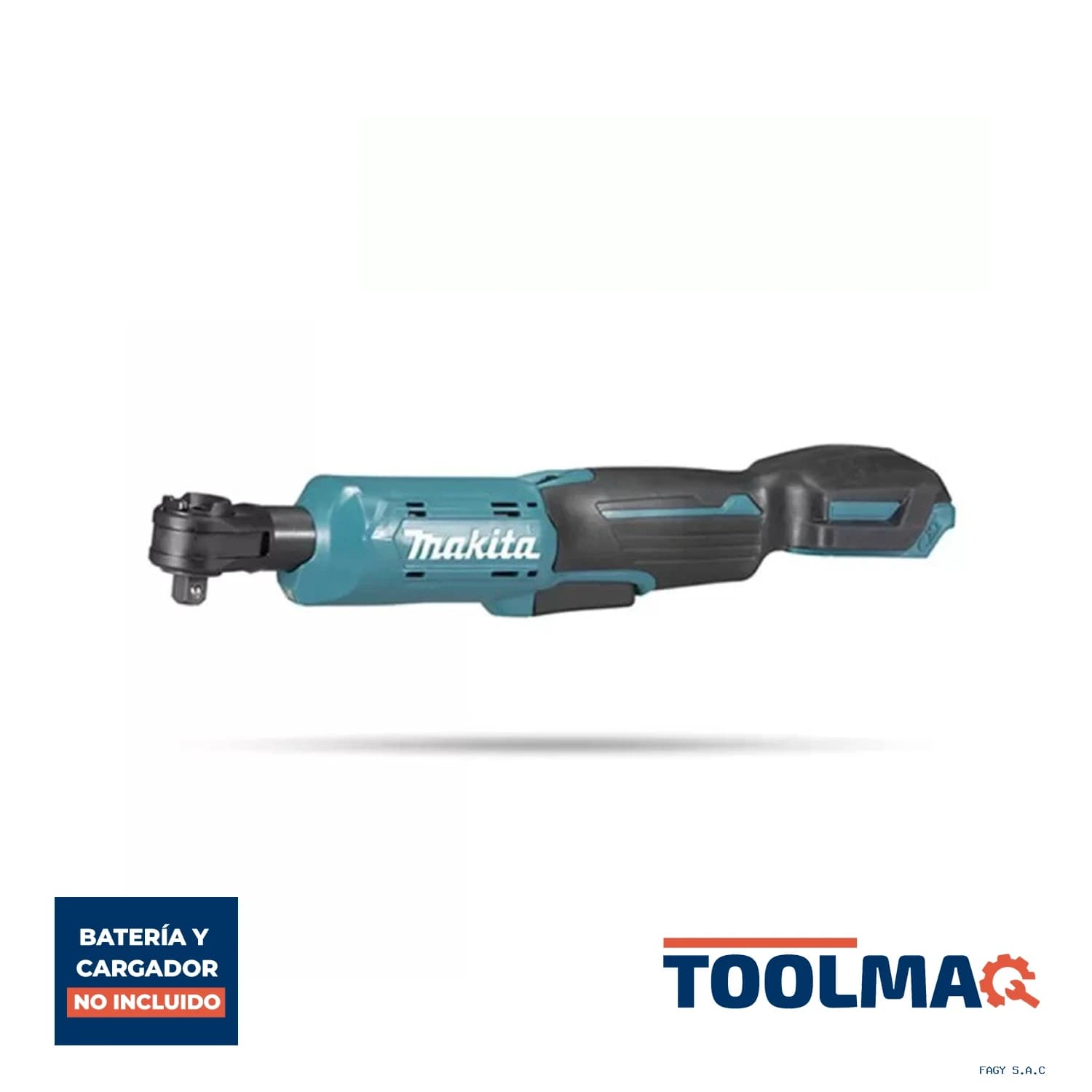 Llave Rachet Angular 1/4'' 3/8'' 12V Max CXT (Sin Bateria/Sin Cargador) Makita WR100DZ