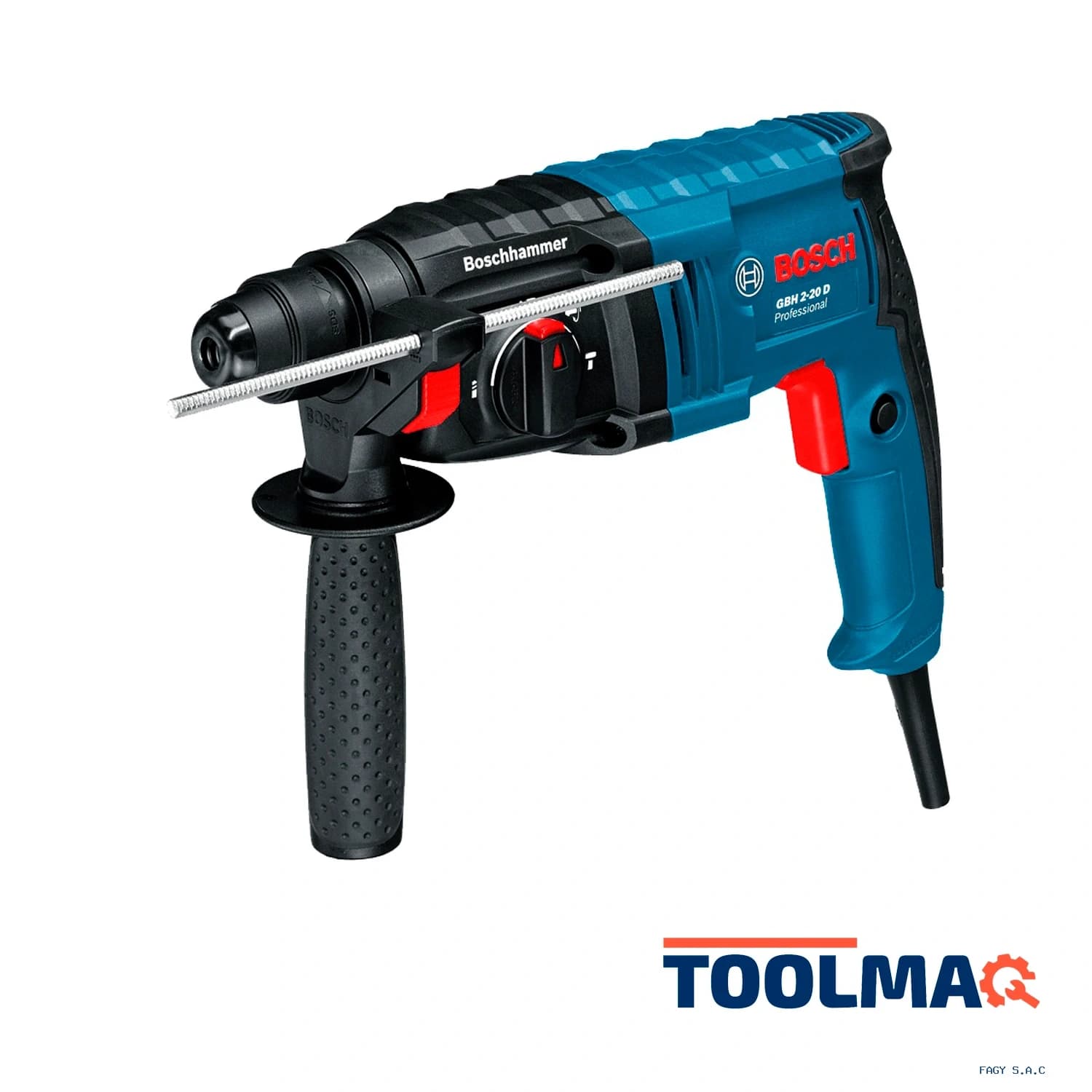 MARTILLO PERFORADOR 650W BOSCH GBH 2-20 D 0611.25A.4E1-000