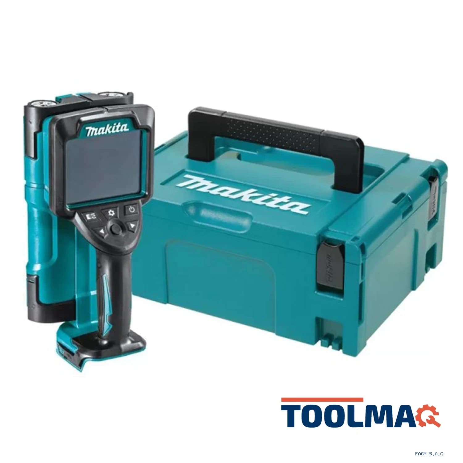 Detector de Materiales LXT 18V + Makpac / Profundidad 7" (180mm) / XPT – IP54 / Sin Baterías DWD181ZJ Makita