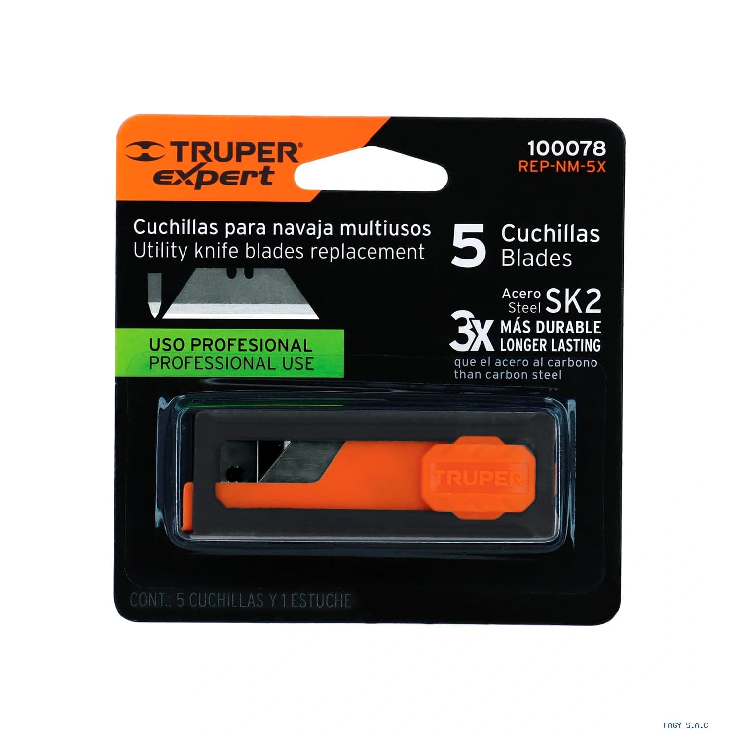 Dispensador con 5 cuchillas para NV-7X y NM-6 Expert 100078 - Truper