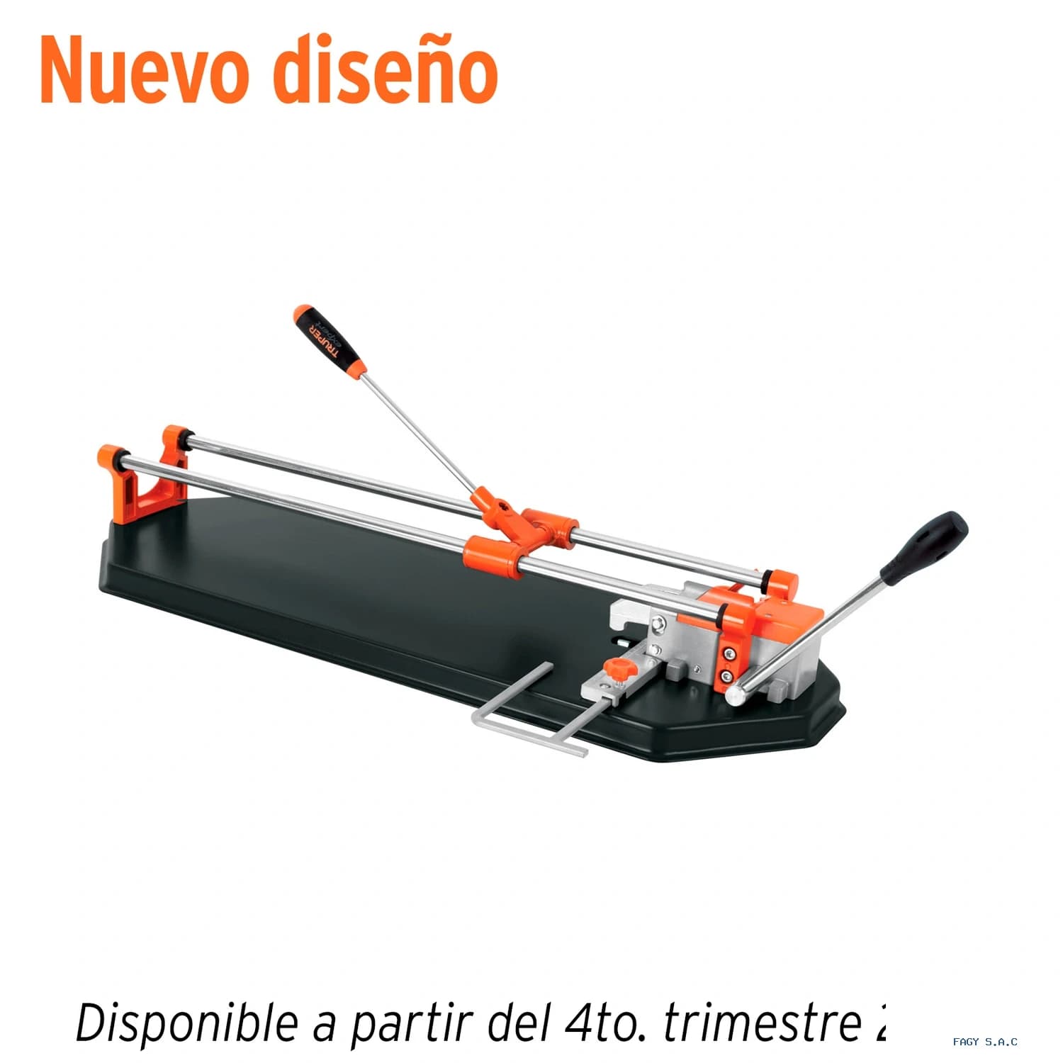 Cortador azulejo 24″ (60 cm) romp. multipunto maletín 15826 - Truper