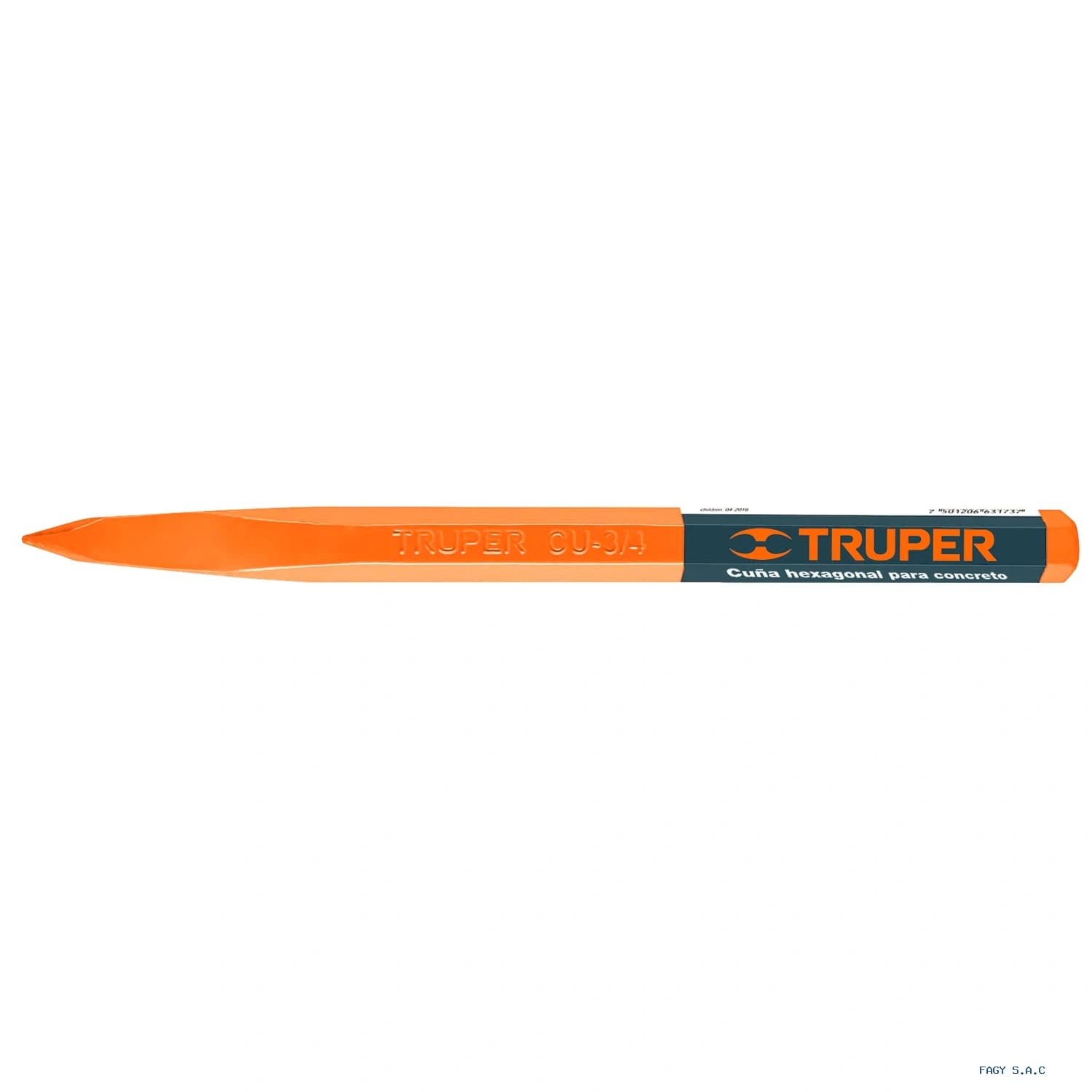 Cuña para concreto de 3/4", Truper 13050