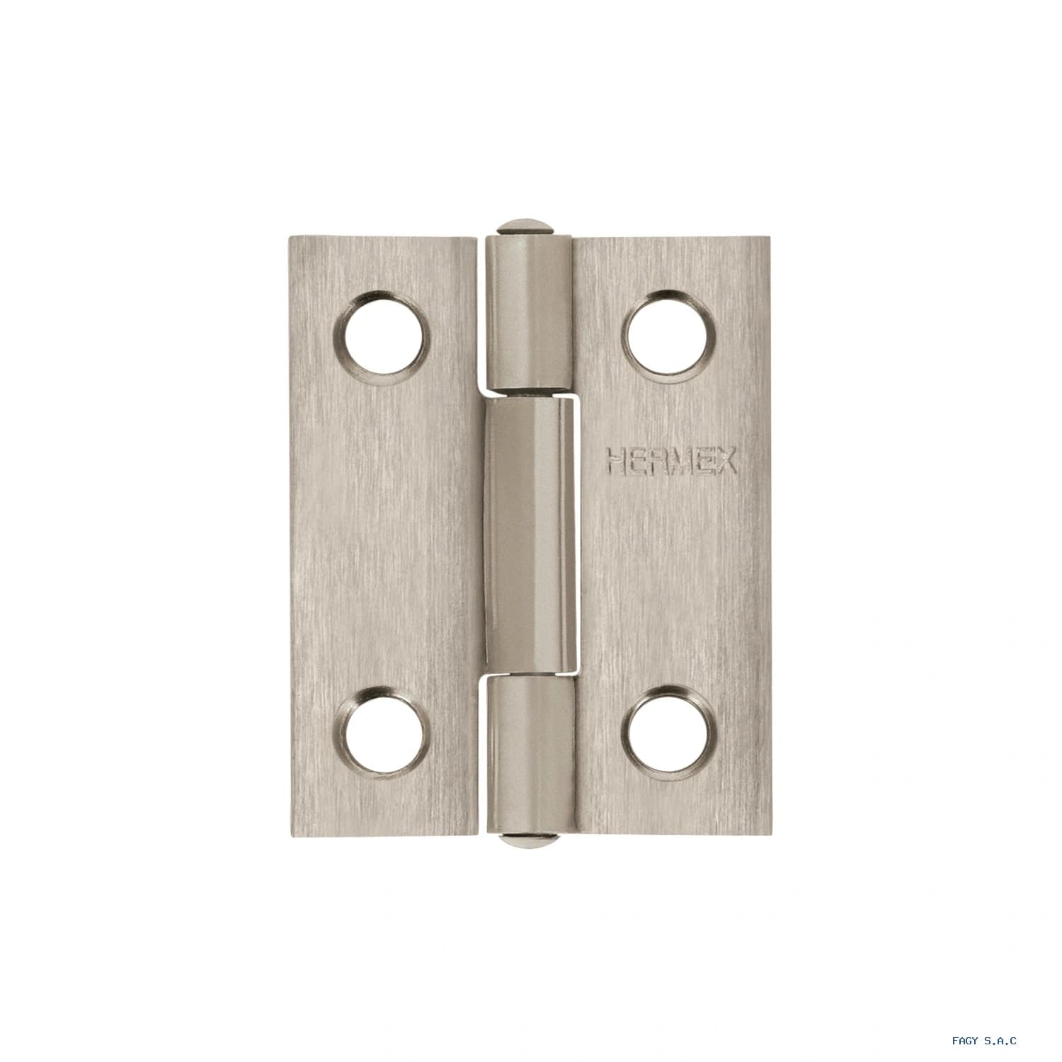 Bisagra rectangular acero inoxidable HERMEX 43200