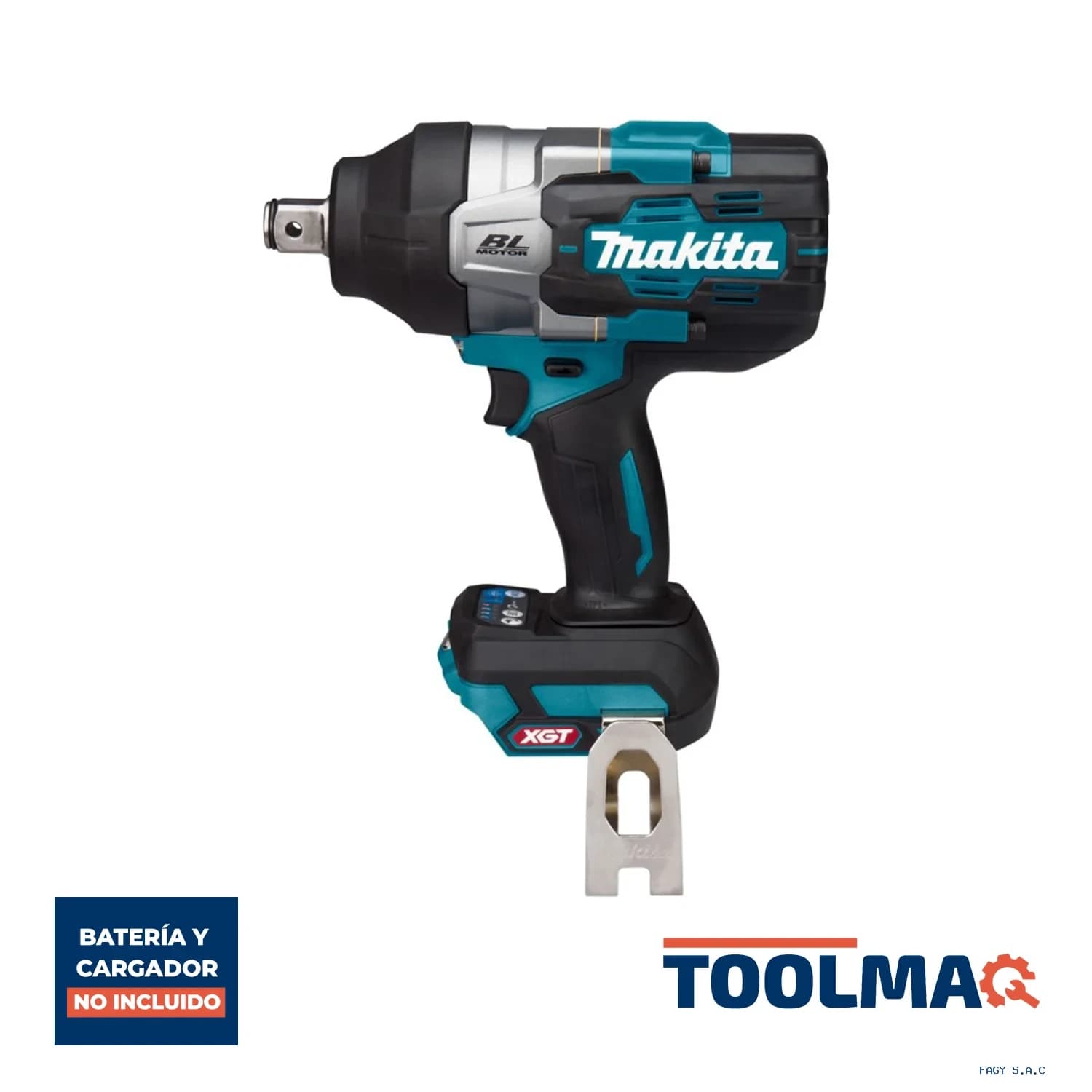 Llave de Impacto 3/4" 40V XGT BL 1800 Nm Baretool Makita TW001GZ