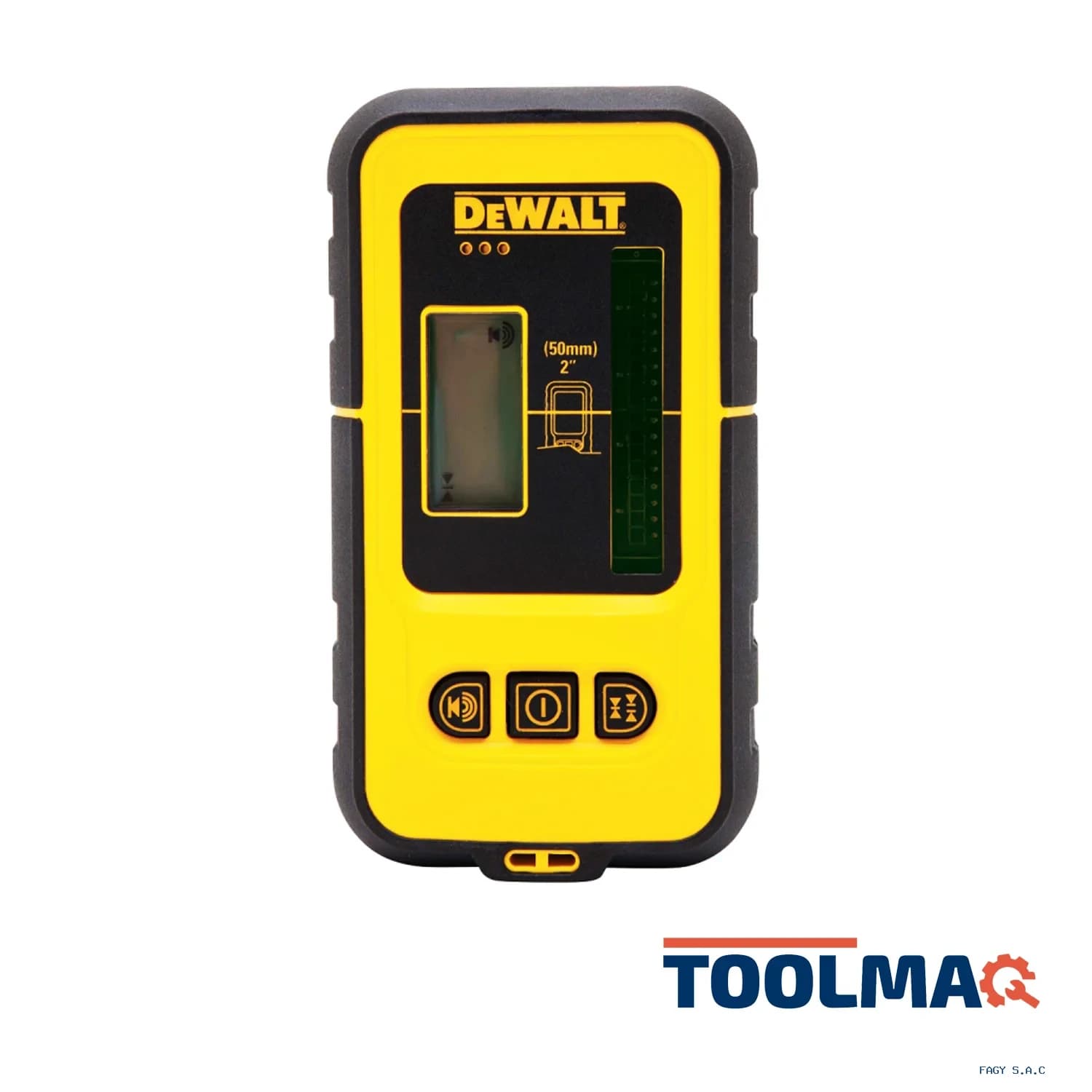 Receptor de Línea Láser Verde 50 Metros Dewalt DW0892G