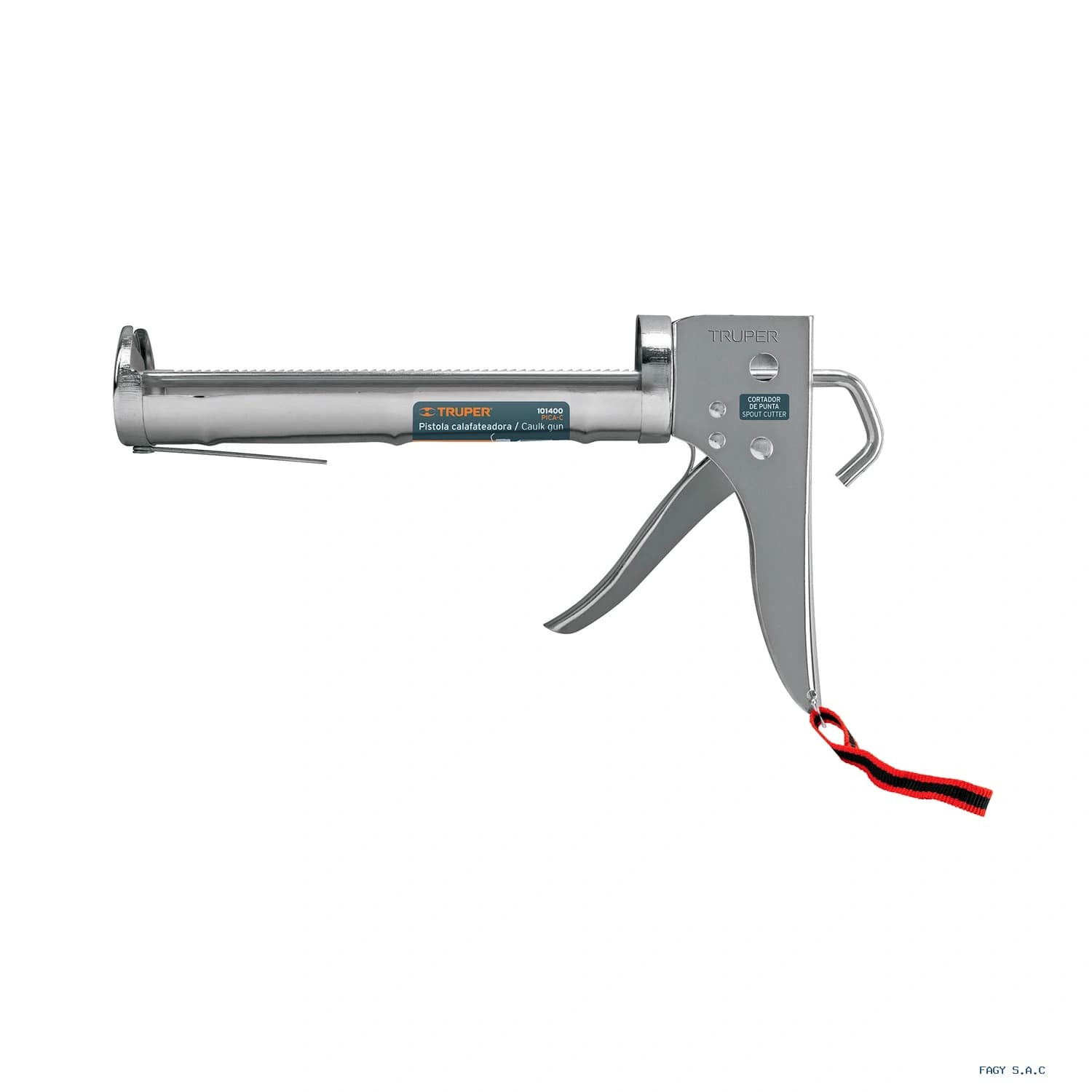 Pistola calafateadora con cremallera, Truper 101400
