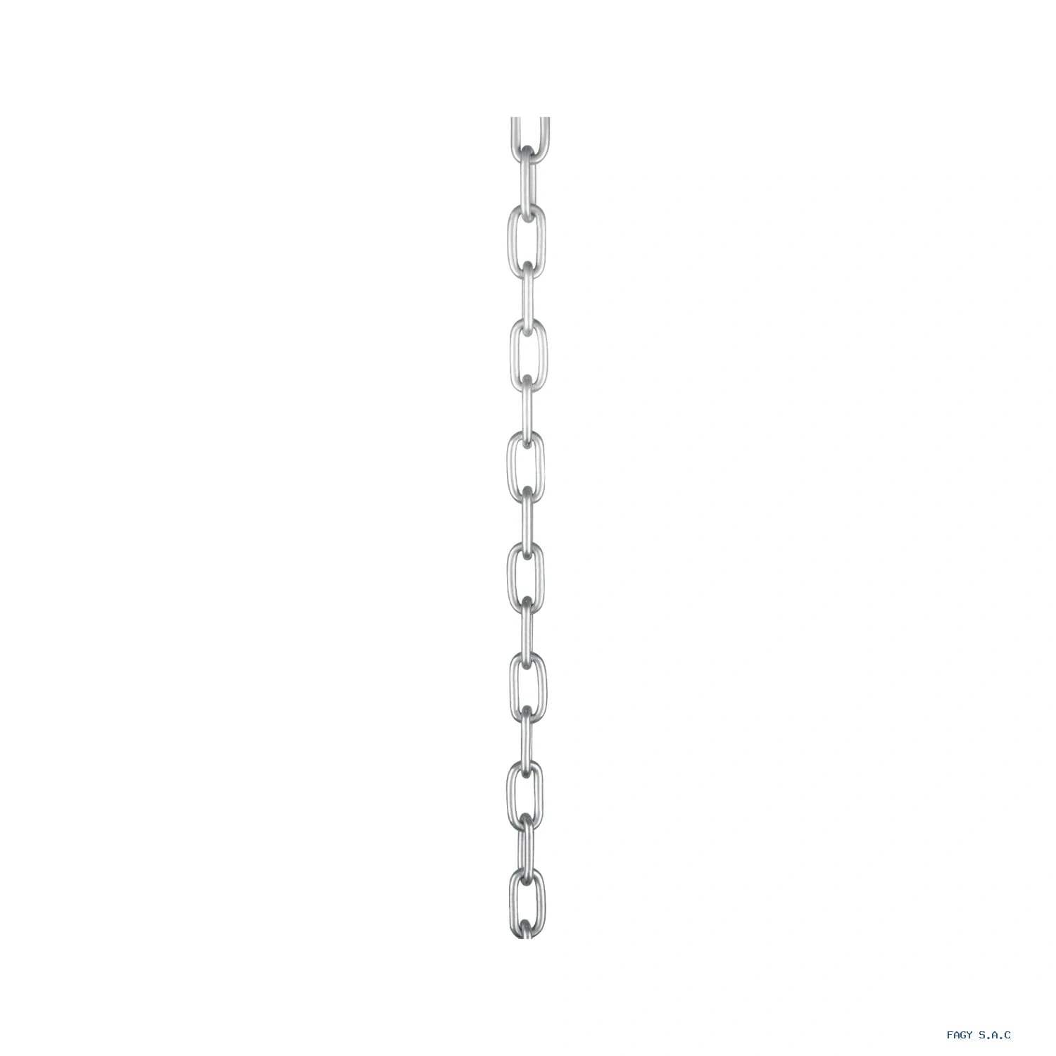 Cadena galvanizada 4 mm – 5/32", en saco con 50 kg, Truper 103441