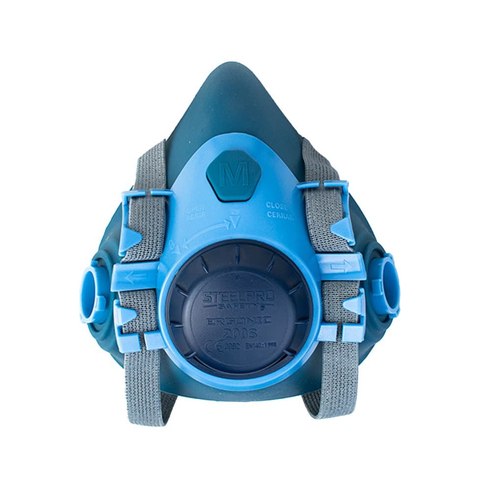Respirador Ergonic 200S silicona medio rostro - Steelpro