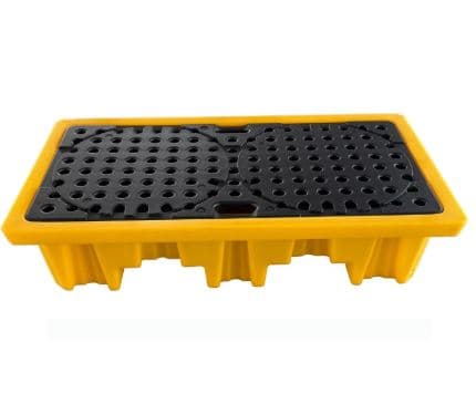Pallet antiderrame para 2 cilindros 150 litros - Producto Importado