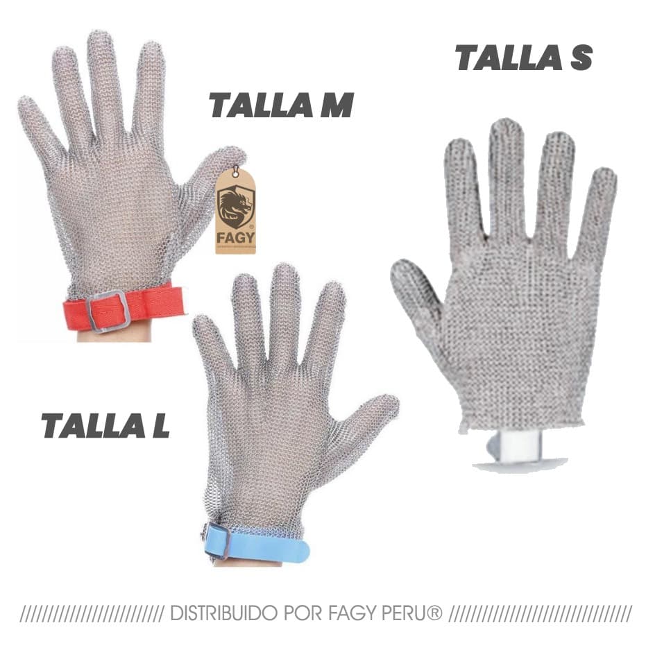Guante malla de acero COD: GMDA Importado - Producto Importado
