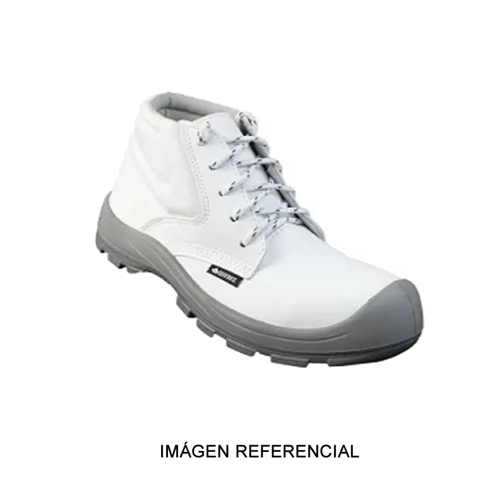 Botín Pasador Blanco Composite 402B Quebec - Producto Importado