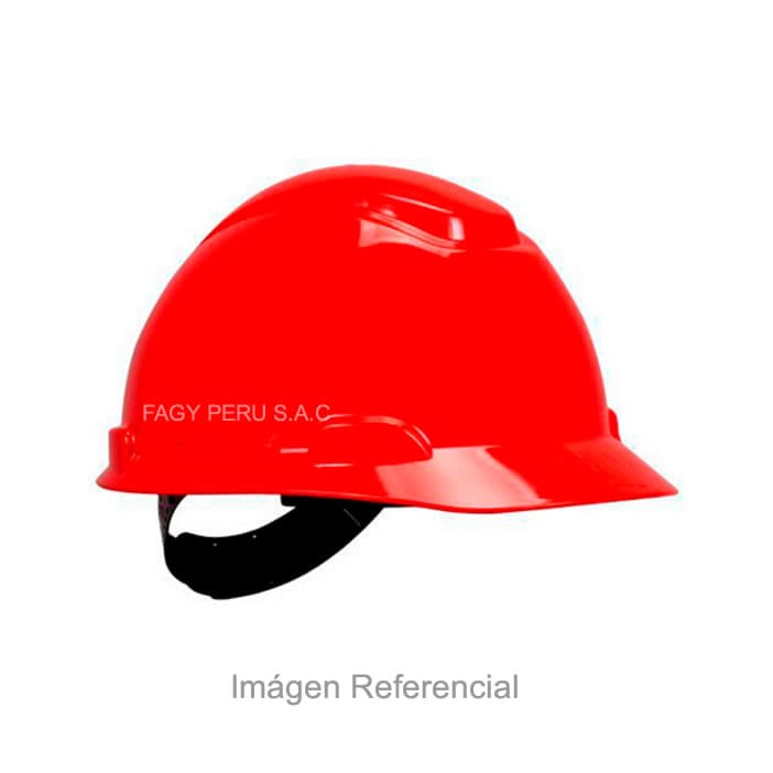 Casco 3M H705 tipo jockey color rojo - 3M