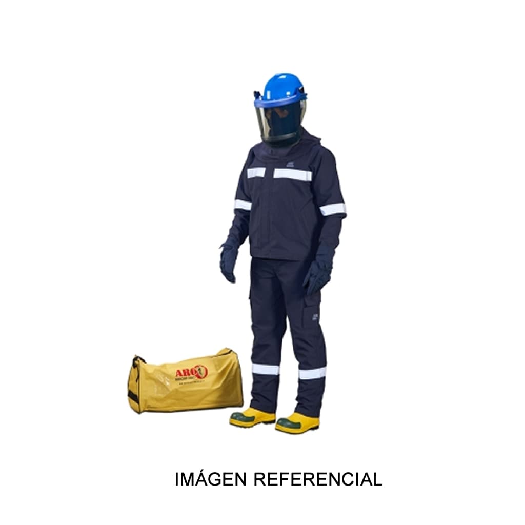 Traje anti arco flash 12 cal/cm² (Categoría 2) inherente - Producto Importado