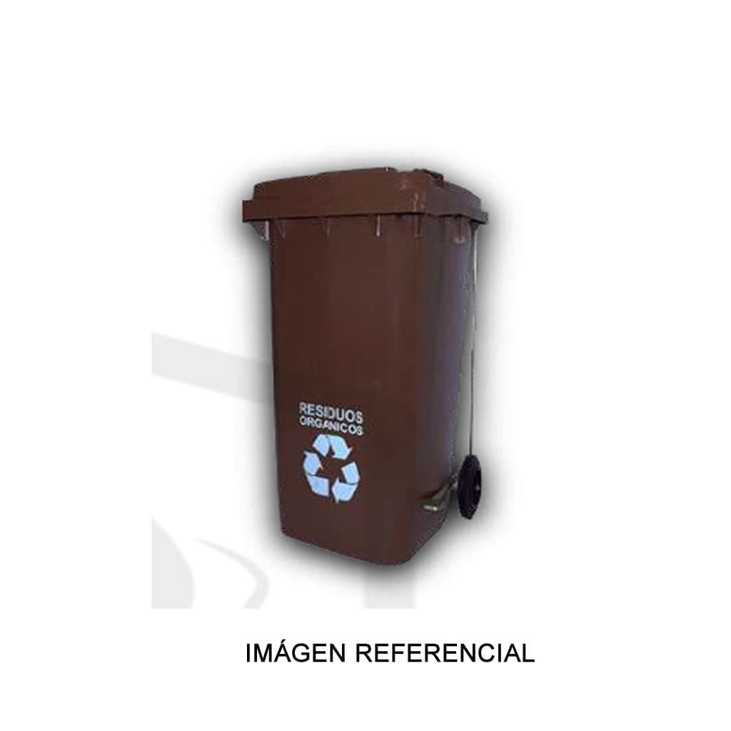 Contenedor de 120 LT con ruedas y pedal - Producto Importado