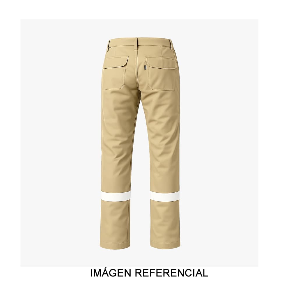 Pantalón Ignífugo de 34 cal/cm² con Cinta Reflectiva - Producto Importado