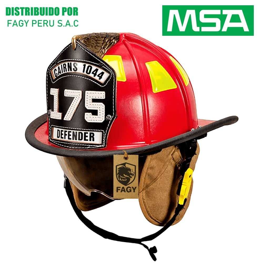 Casco de bombero Cairns Msa - MSA