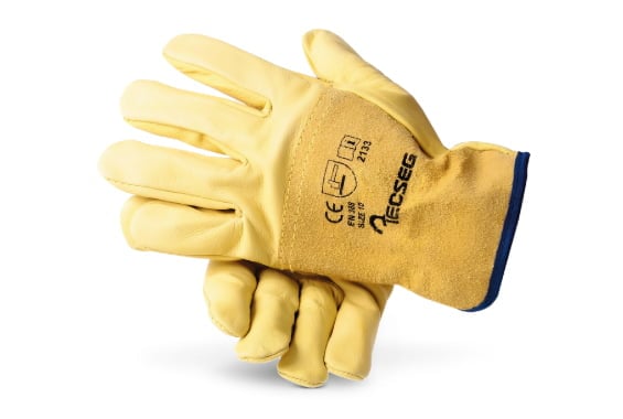 Guantes de cuero para uso general AS040 - TECSEG