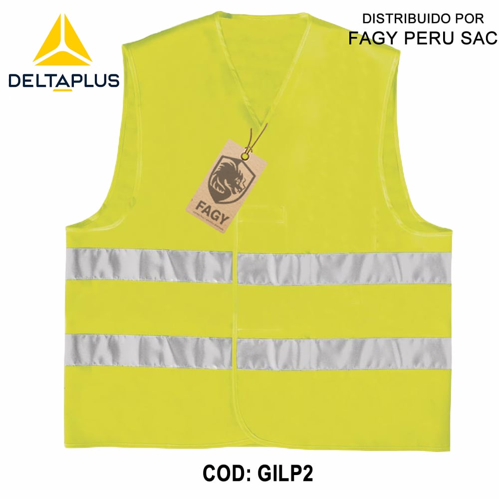 Chaleco de alta visibilidad GILP2 - Deltaplus