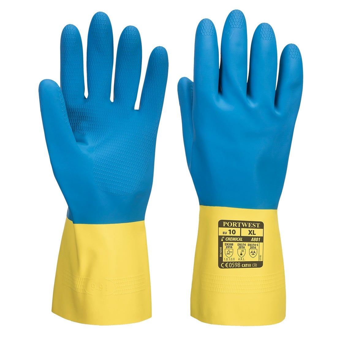 Guante de látex de doble capa A801 - PORTWEST