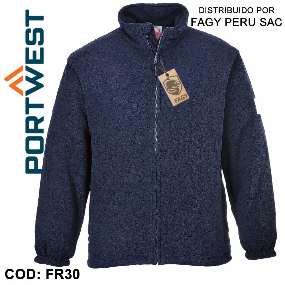 Polar resistente a la llama y antiestático FR30