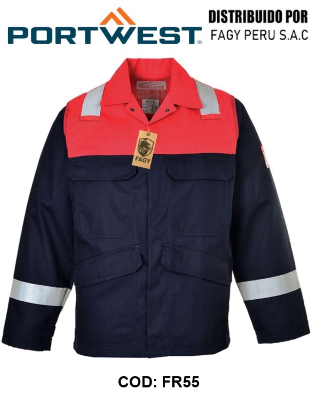 Chaqueta Bizflame Plus FR55 - PORTWEST