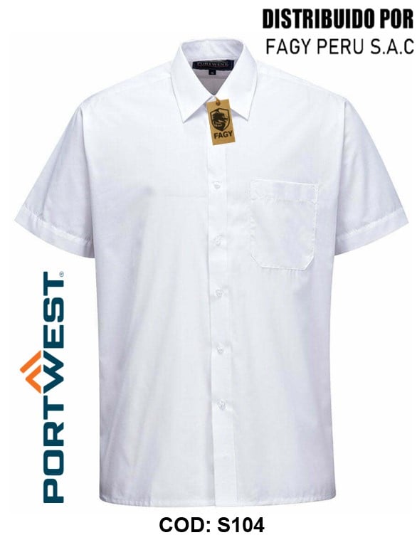 Camisa Classic manga corta S104 - PORTWEST