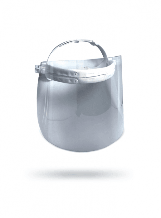 Protector facial light transparente