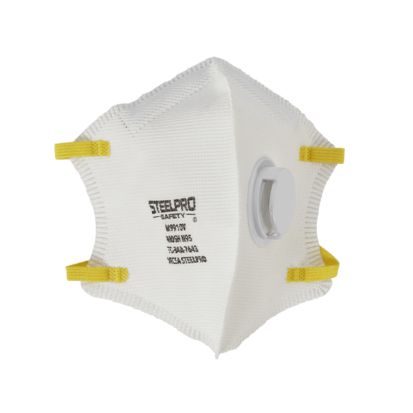 Respirador Descartable Plegable M 9910V c/Válvula - Steelpro