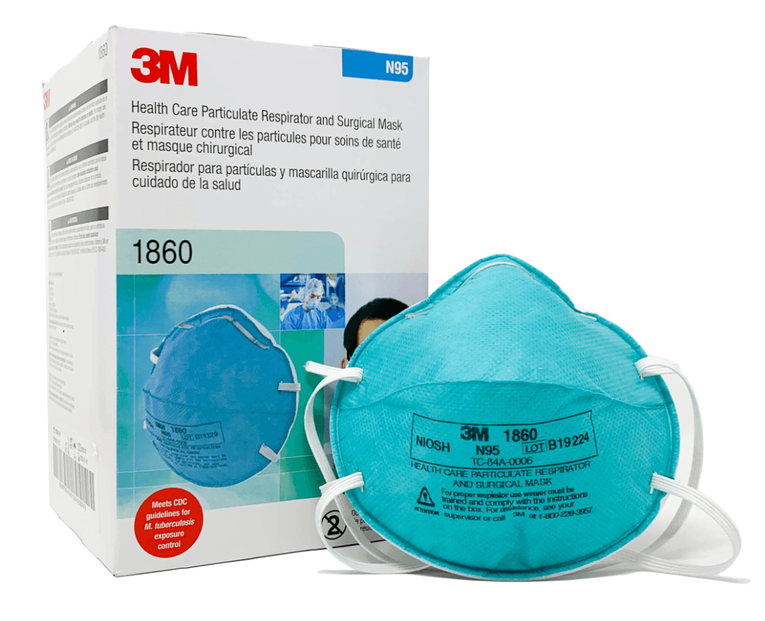 Respirador N95 1860 Quirúrgica 3M™ - 3M