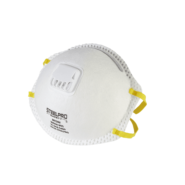 Respirador Descartable M920V c/Válvula - Steelpro