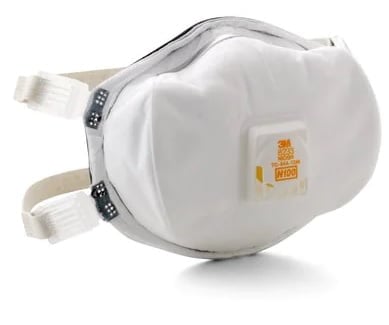 Respirador N95 8233 N100 para Partículas 3M™ 20/Caja - 3M