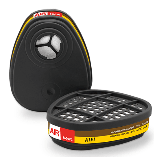 Cartucho AIR F600VG Vapores Y Gases - Air Safety