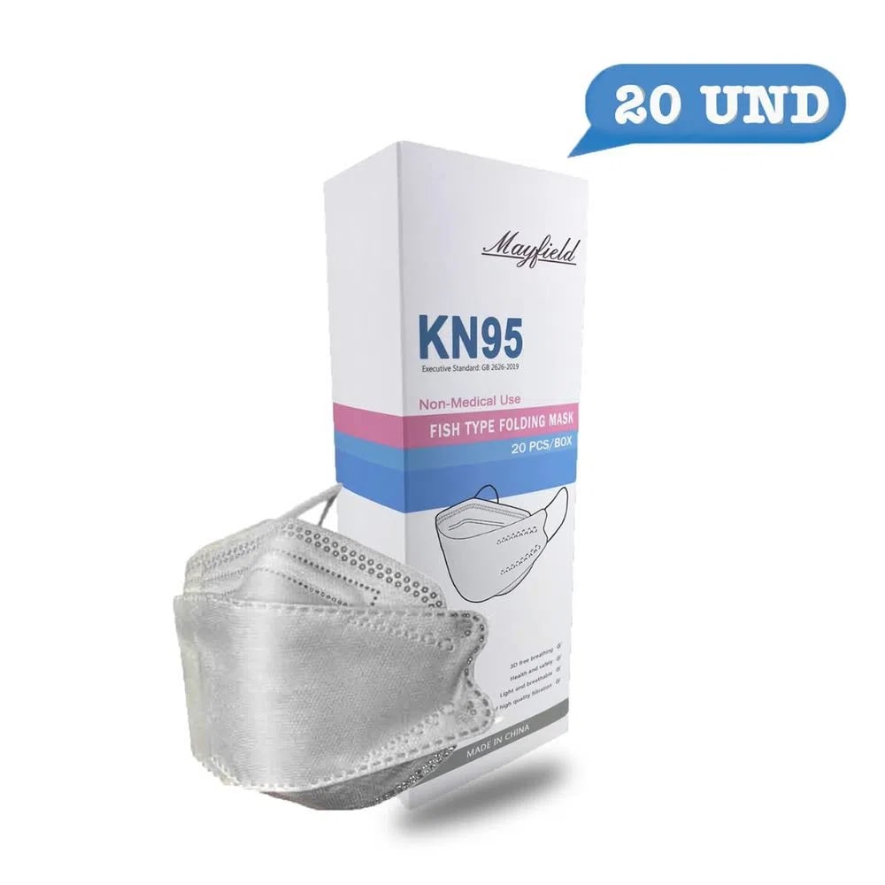 Mascarilla KN95 tipo fish mayfield - Mayfield