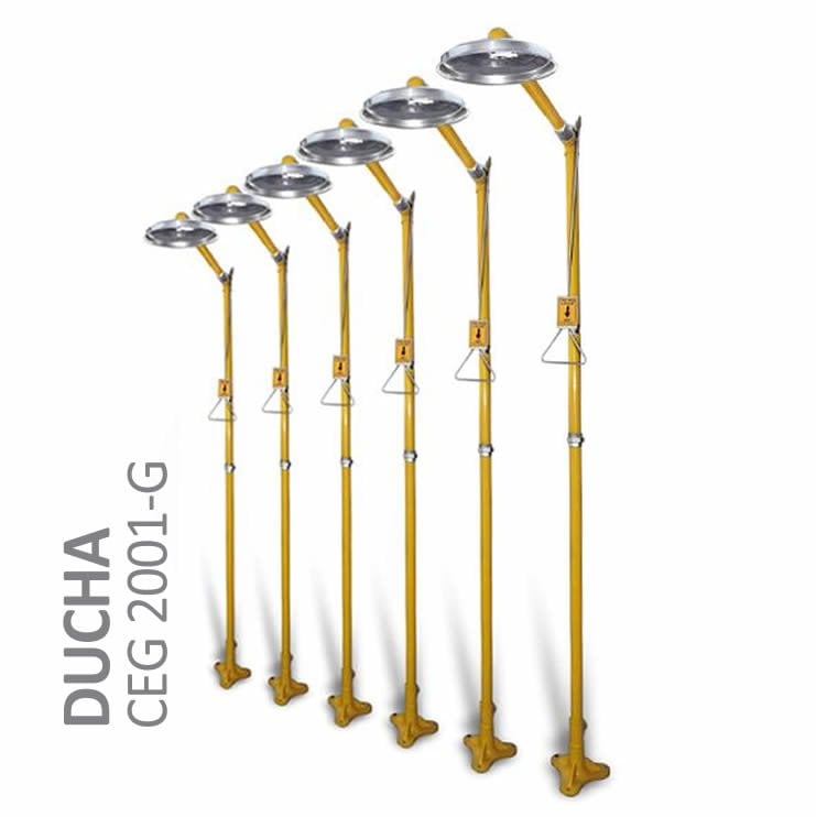 Ducha Ceg 2001-G Acero Galvanizado - CEG
