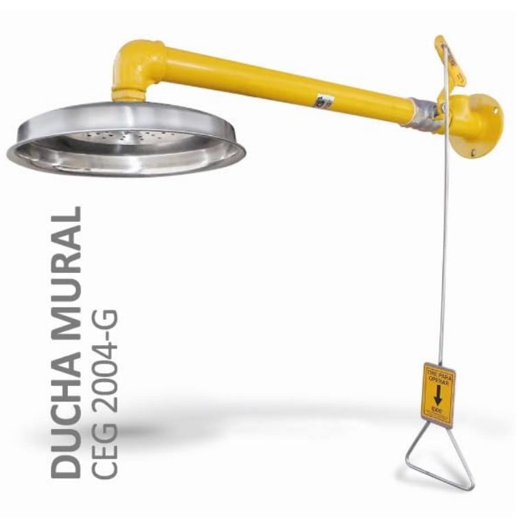 Ducha De Muro Ceg 2004-G Acero Galvanizado - CEG