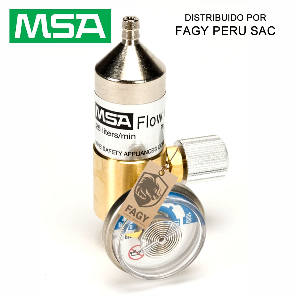 Regulador de Flujo RP 0,25 LPM MSA 467895 - MSA