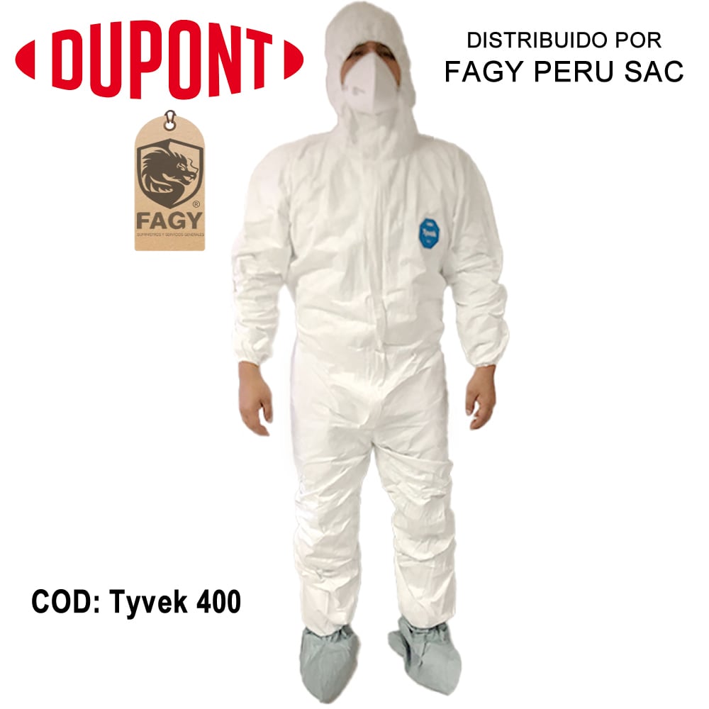 Mameluco Tyvek 400 Dupont - Dupont