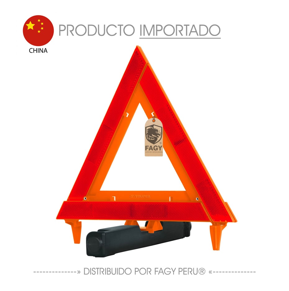 Triangulo de seguridad Truper 10943 - Truper