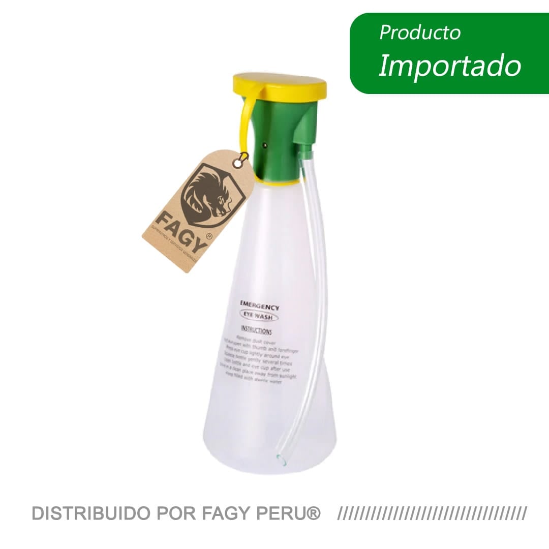 Botella lavaojos portátil de 250ml - Producto Importado