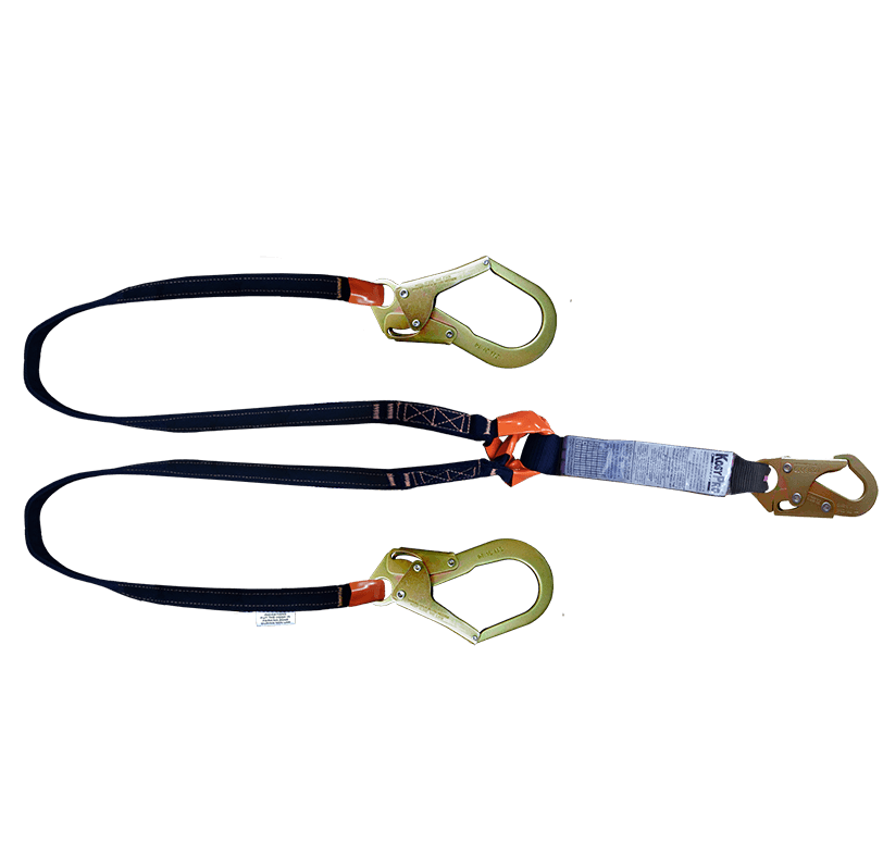 Línea de vida y conexión con absorbedor LV-2GMF2