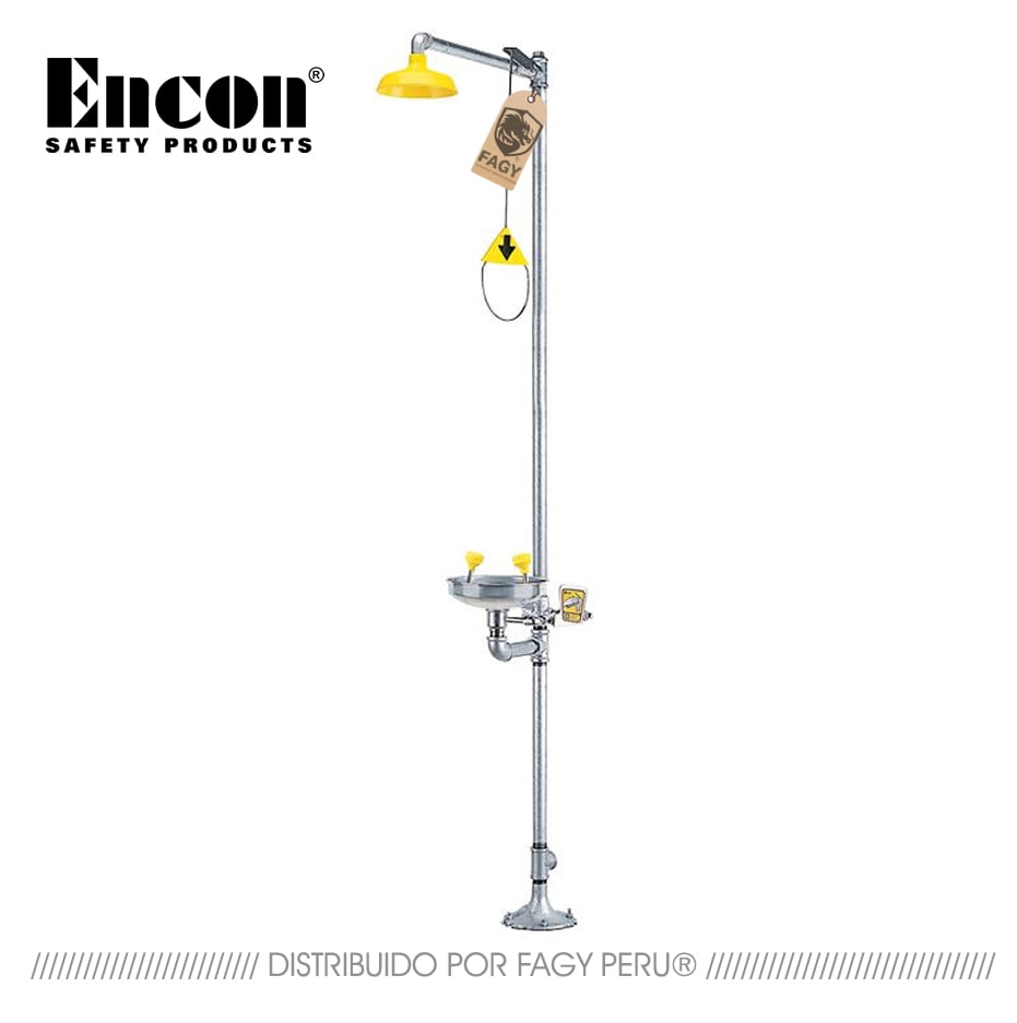 Ducha y lavaojos de emergencia Encon 01050230 - Encon