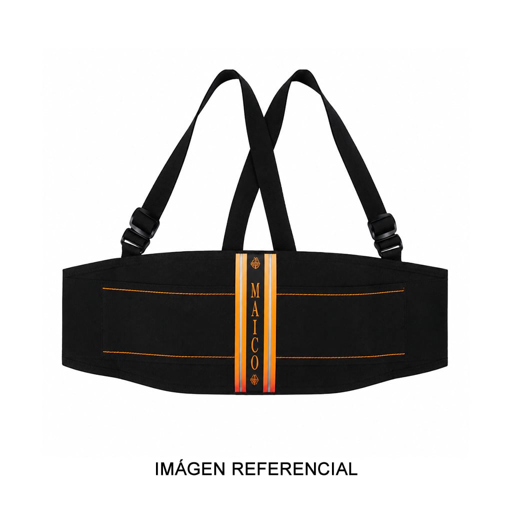 Faja lumbar elástica pesada 25cm Maicol FLEP25