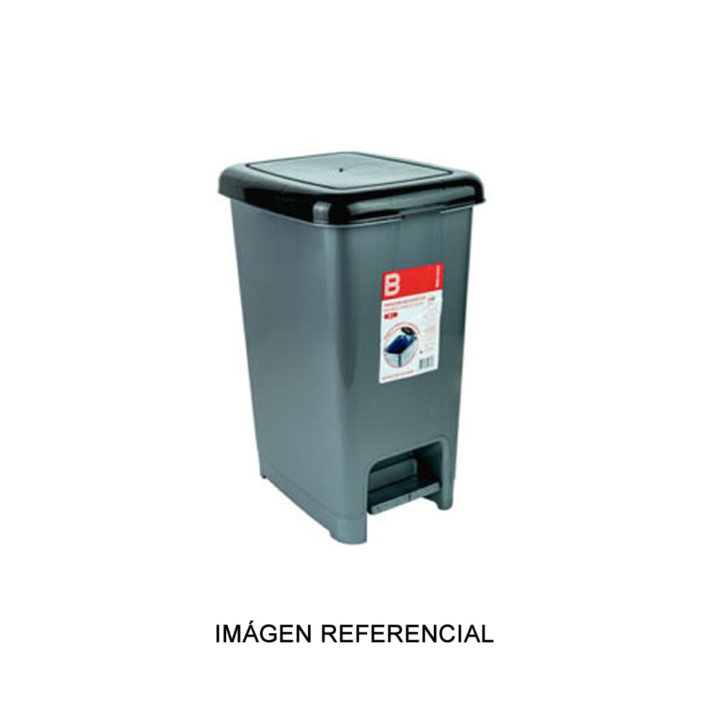 Papelera automática con pedal (15L) - Producto Importado
