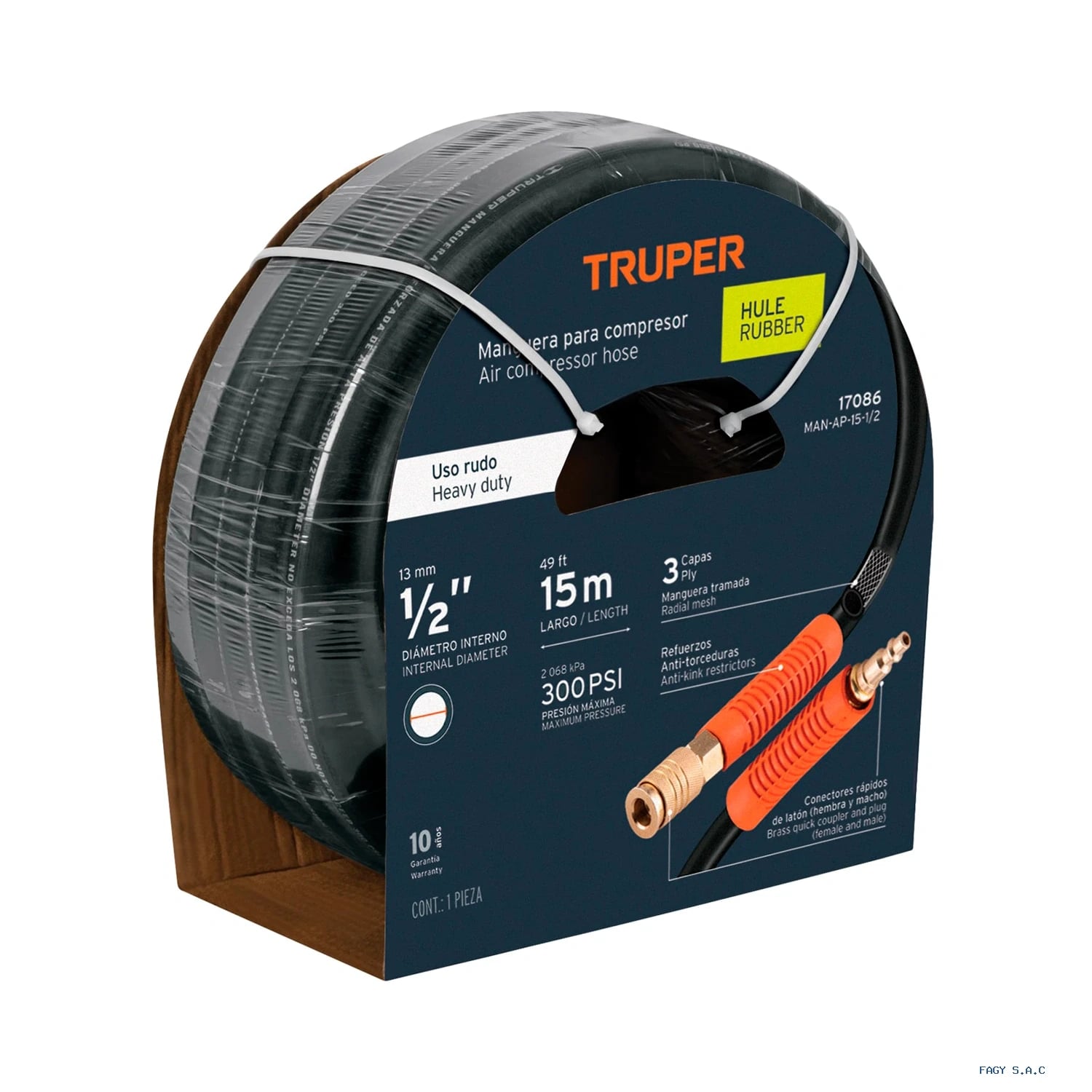 Manguera para compresor Truper 17086