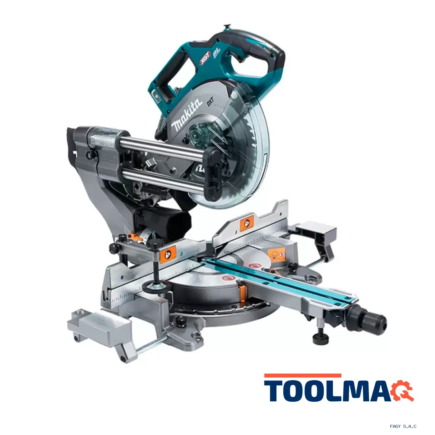 Sierra Ingleteadora XGT 40VMax 10 -1/4" BL – AWS Sin Baterias Makita LS004GZ