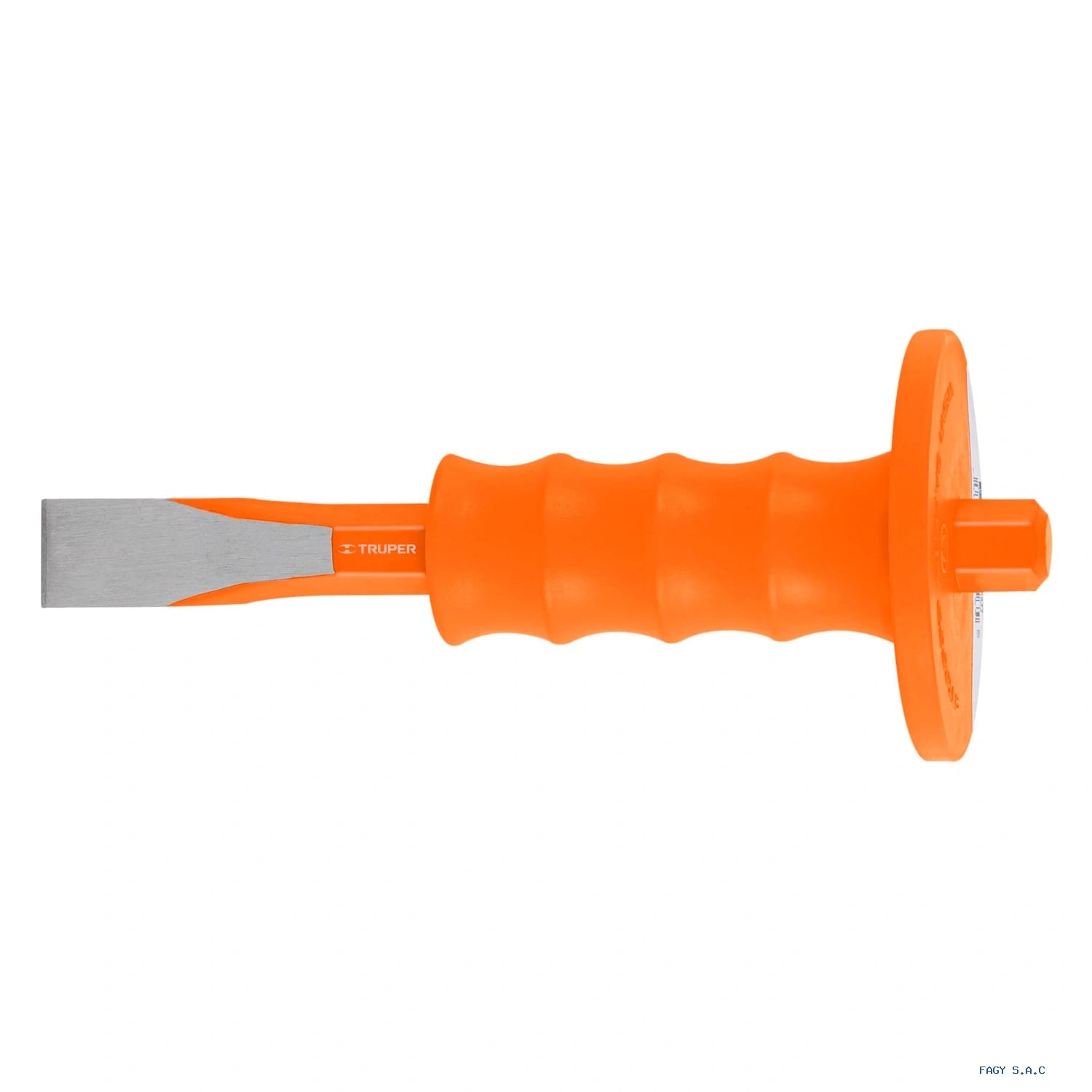Cincel de corte frío 7/8 x 8" con grip, Truper 12277